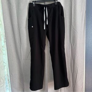 Figs Scrub Pants Men’s M/T Black Cargo Technically Collection Straight Nurse